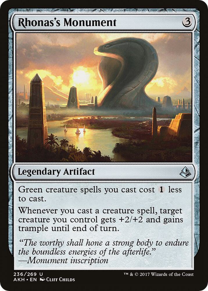 Rhonas's Monument [Amonkhet] 236