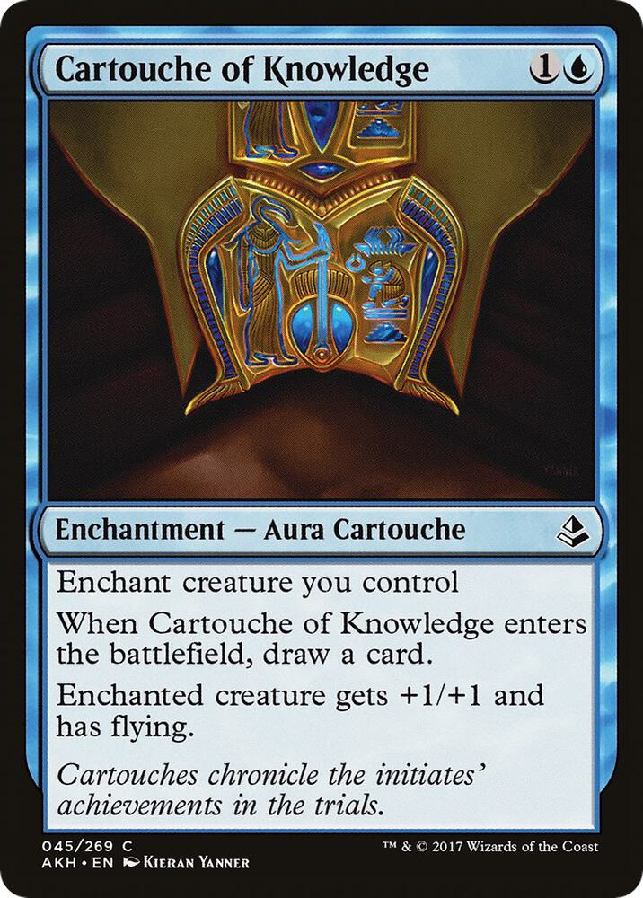 Cartouche of Knowledge [Amonkhet] 45
