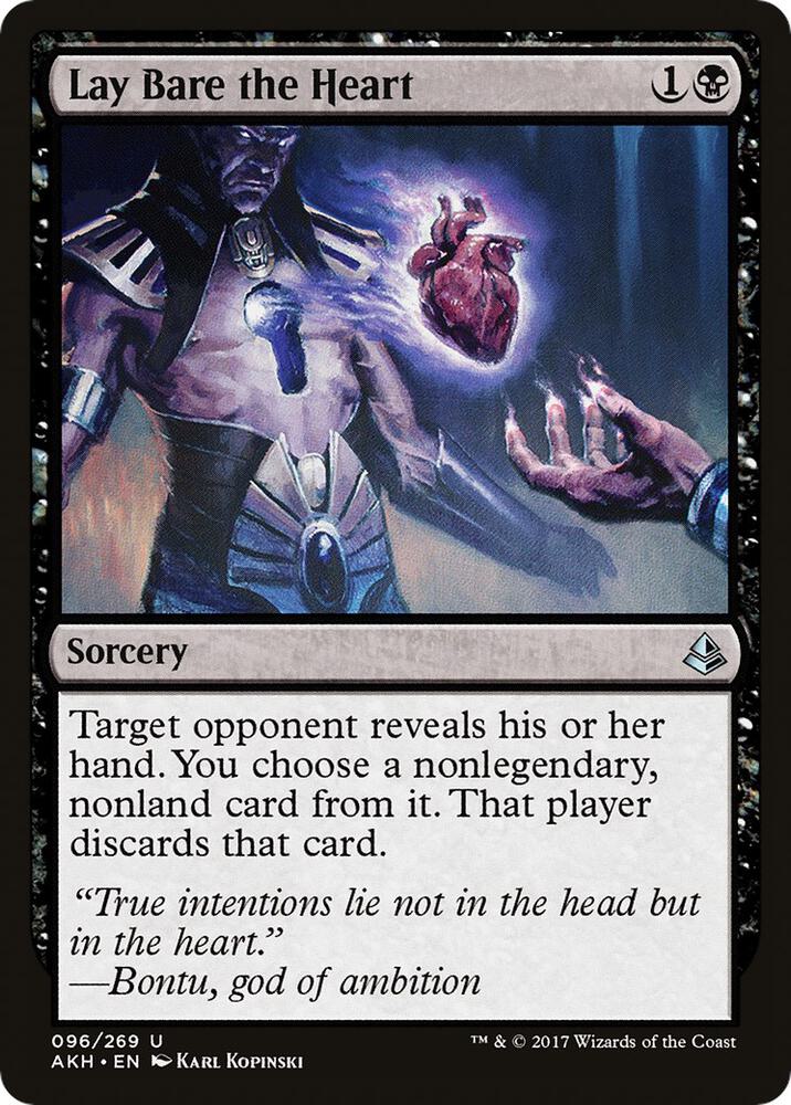 Lay Bare the Heart [Amonkhet] 96