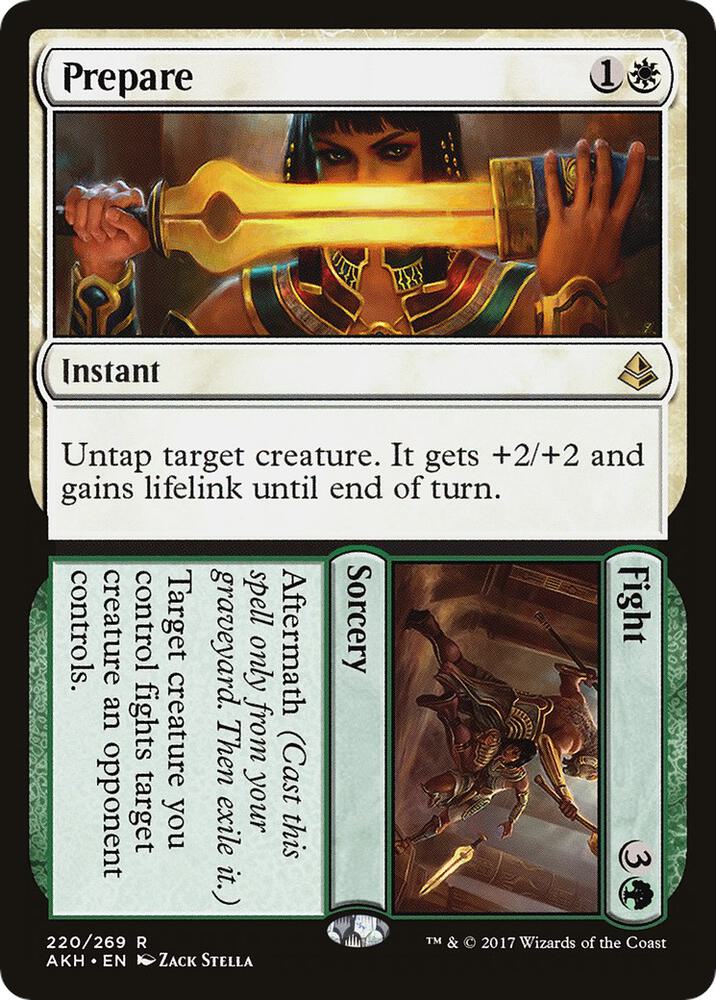 Prepare // Fight [Amonkhet] 220