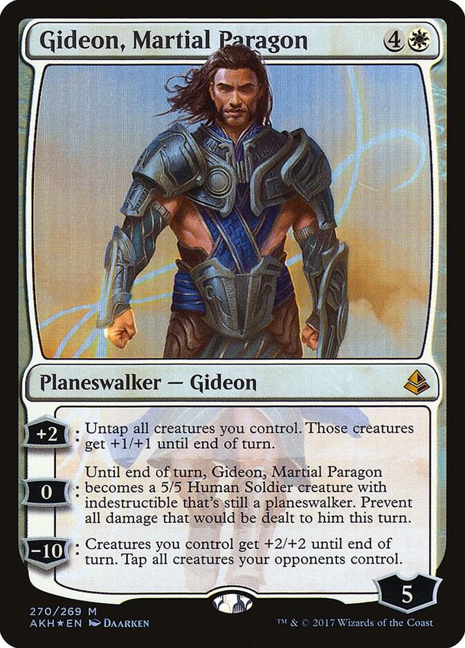 Gideon, Martial Paragon [Amonkhet] 270