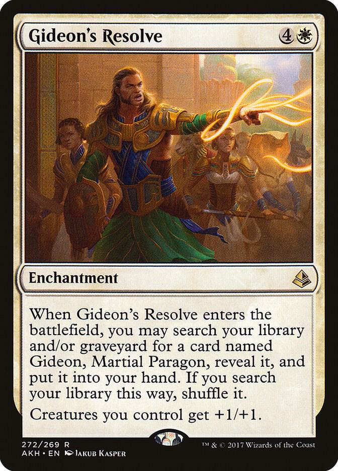 Gideon's Resolve [Amonkhet] 272