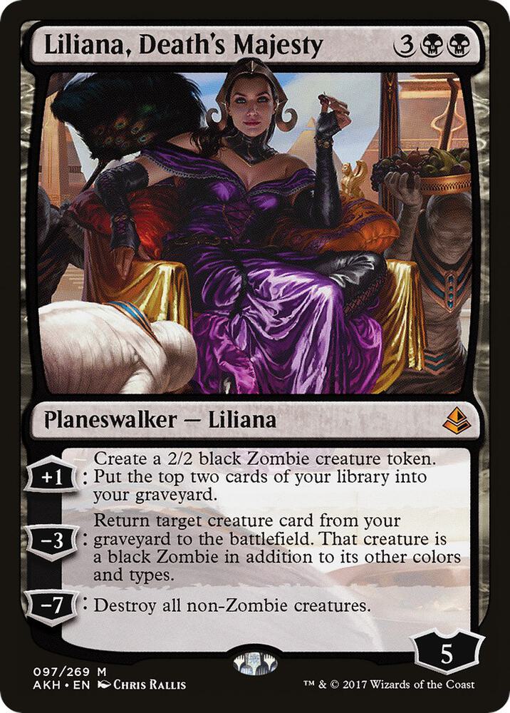 Liliana, Death's Majesty [Amonkhet] 97