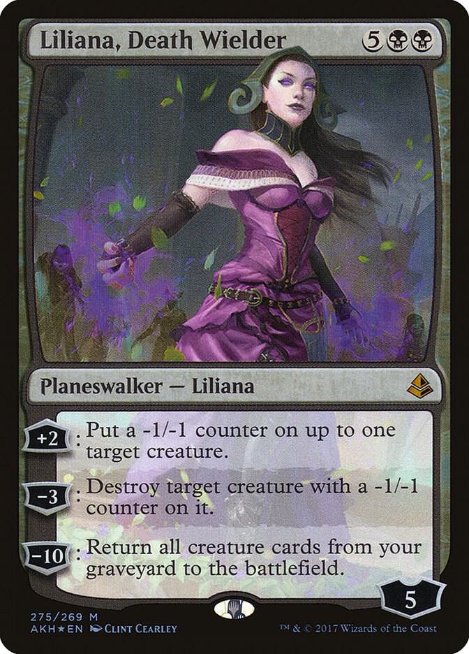 Liliana, Death Wielder [Amonkhet] 275