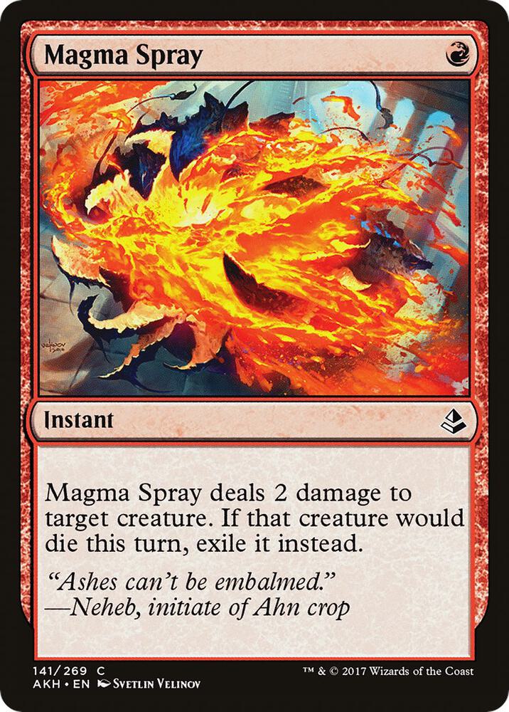 Magma Spray [Amonkhet] 141