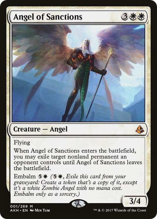 Angel of Sanctions [Amonkhet] 1