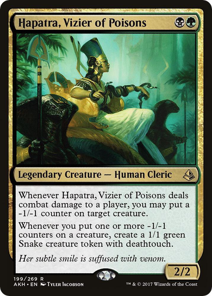 Hapatra, Vizier of Poisons [Amonkhet] 199