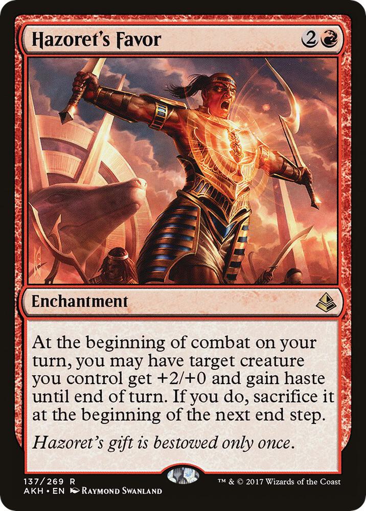 Hazoret's Favor [Amonkhet] 137
