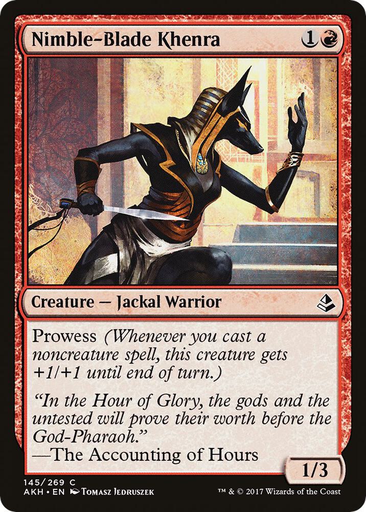 Nimble-Blade Khenra [Amonkhet] 145