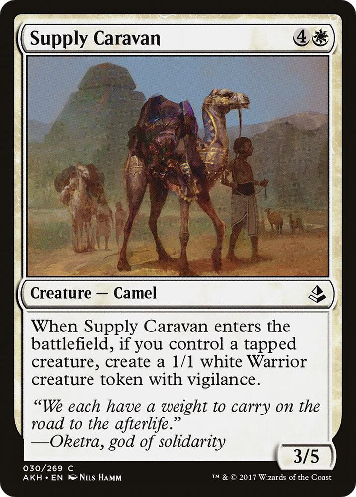 Supply Caravan [Amonkhet] 30