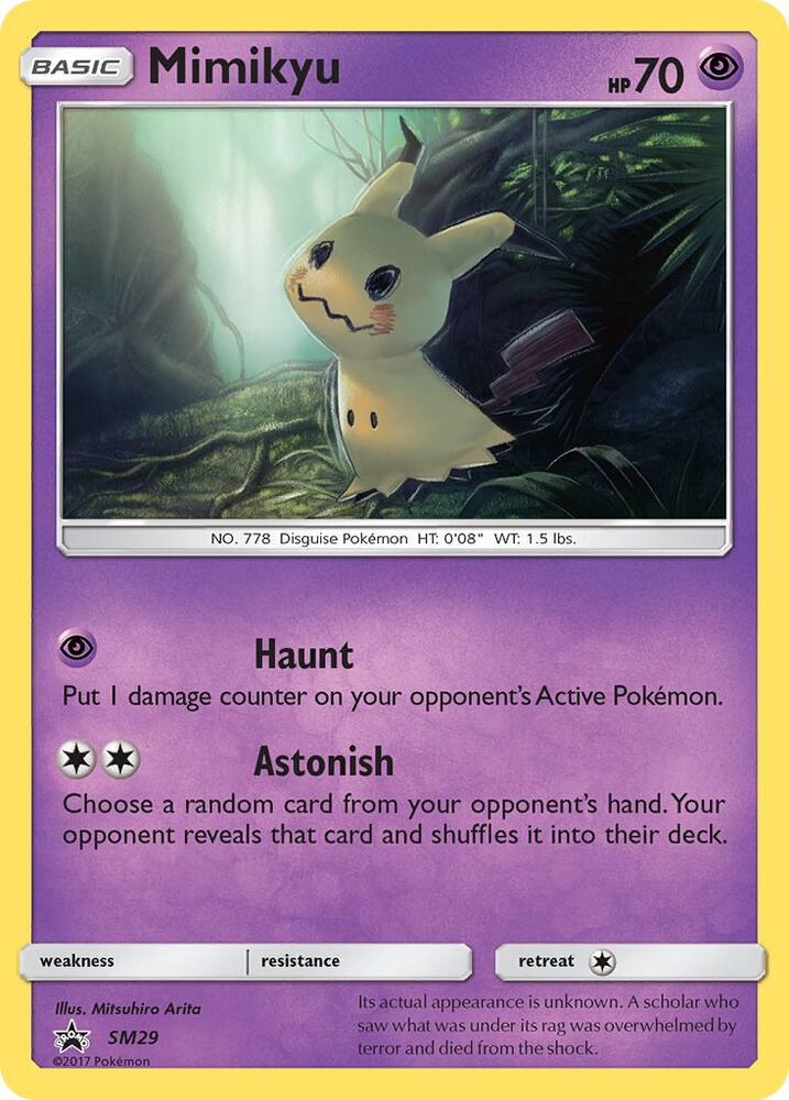 Mimikyu - SM29 [SM Promos] SM29