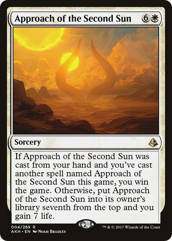 Approach of the Second Sun [Amonkhet] 4