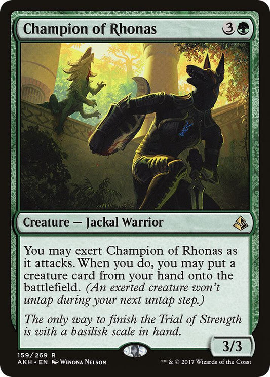 Champion of Rhonas [Amonkhet] 159