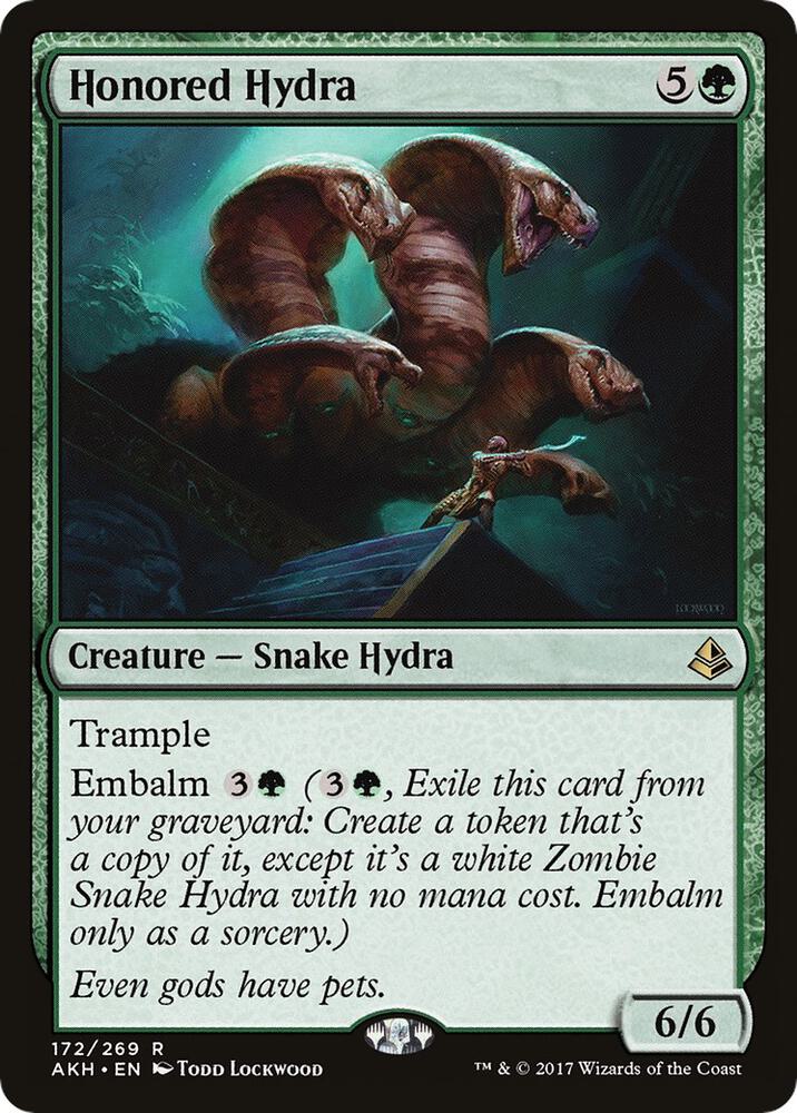 Honored Hydra [Amonkhet] 172