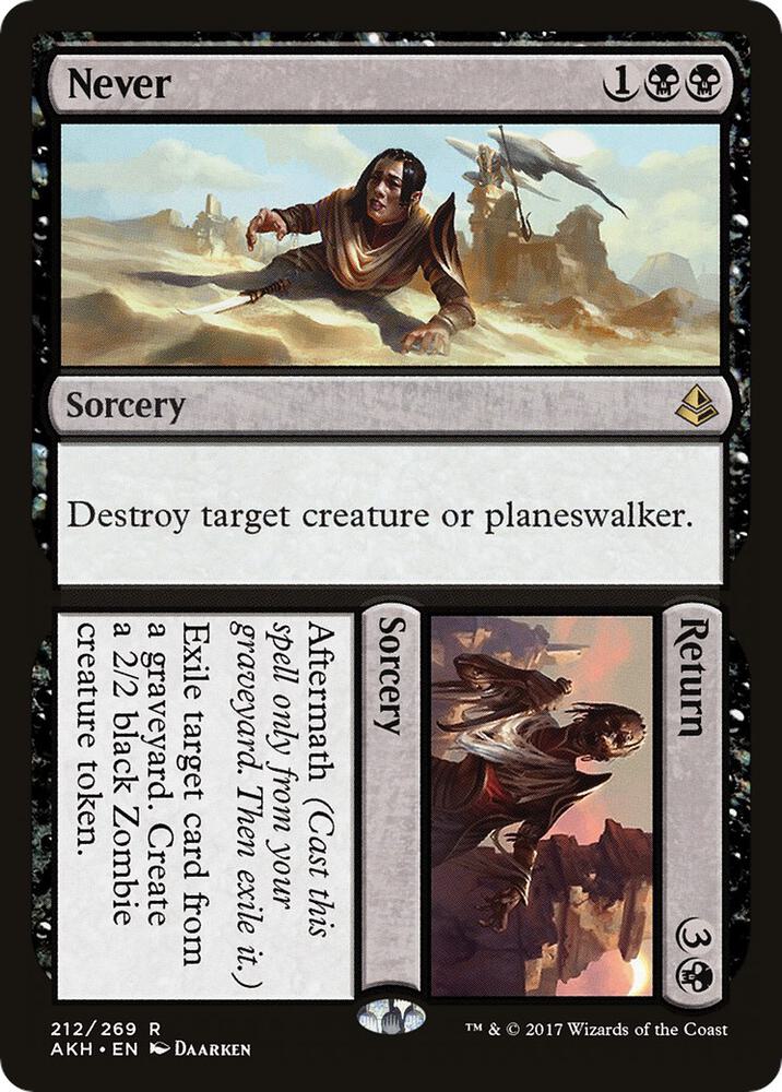 Never // Return [Amonkhet] 212