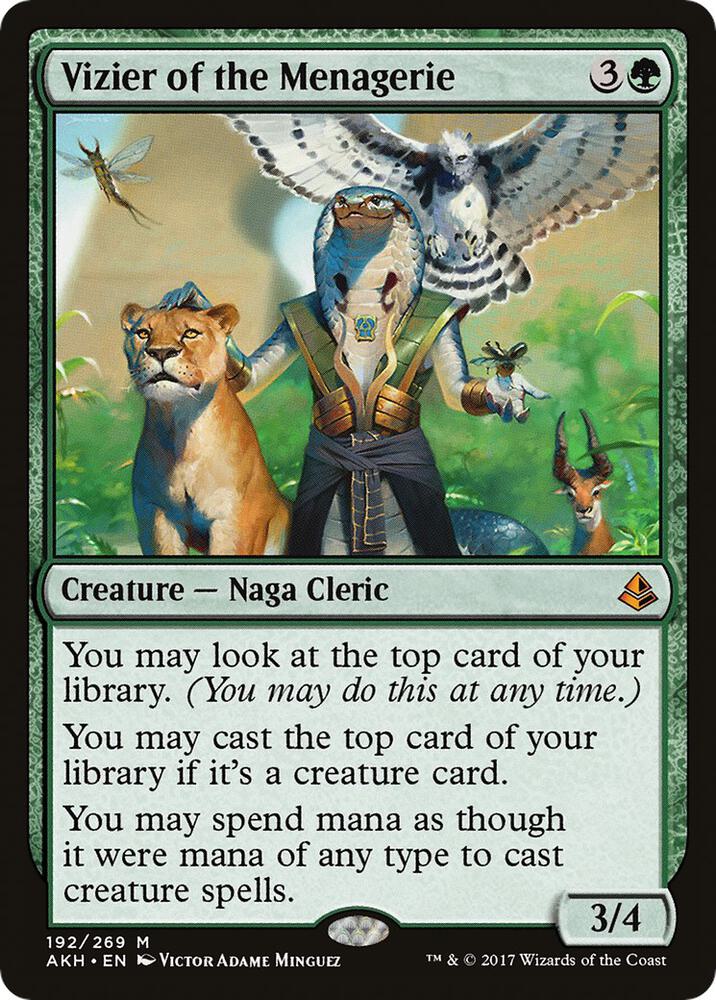 Vizier of the Menagerie [Amonkhet] 192