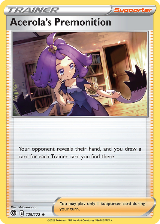 Acerola's Premonition - 129/172 Brilliant Stars