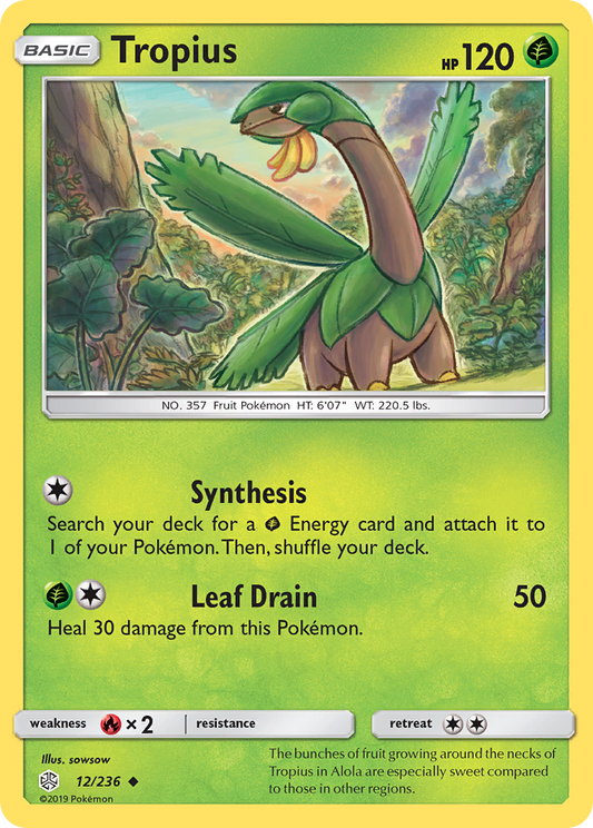 Tropius - 12/236 Cosmic Eclipse