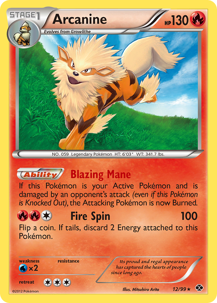 Arcanine - 12/99 Next Destinies