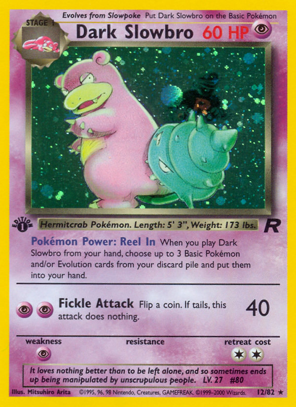 Dark Slowbro - 12/82 Team Rocket