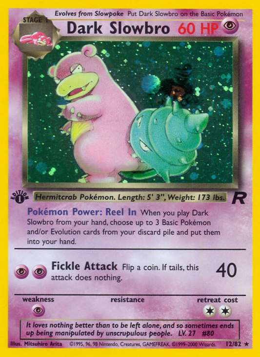 Dark Slowbro - 12/82 Team Rocket