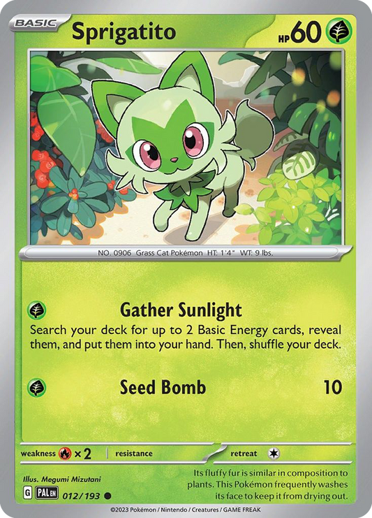 Sprigatito - 12/193 Paldea Evolved