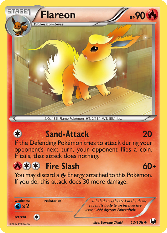 Flareon - 12/108 Dark Explorers