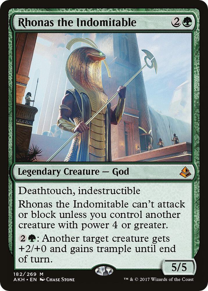 Rhonas the Indomitable [Amonkhet] 182