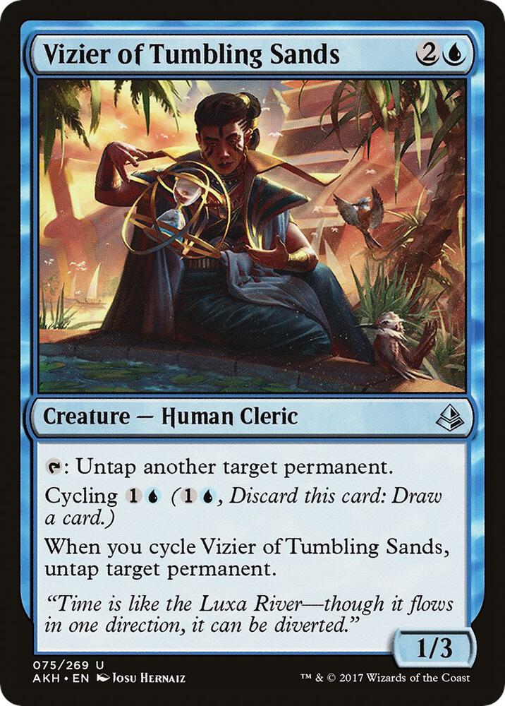 Vizier of Tumbling Sands [Amonkhet] 75