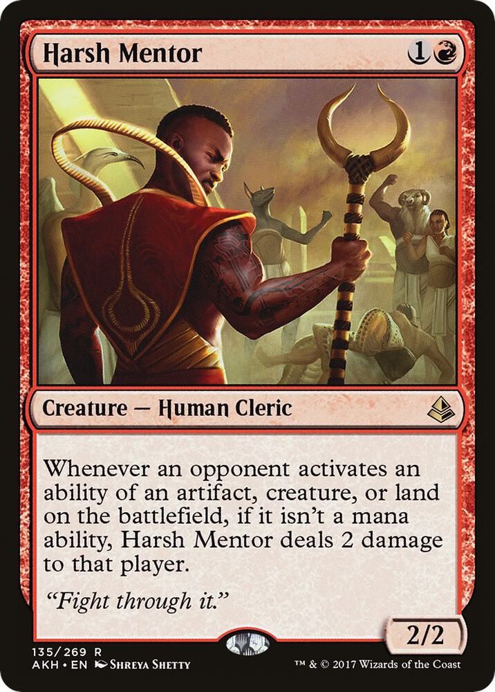 Harsh Mentor [Amonkhet] 135