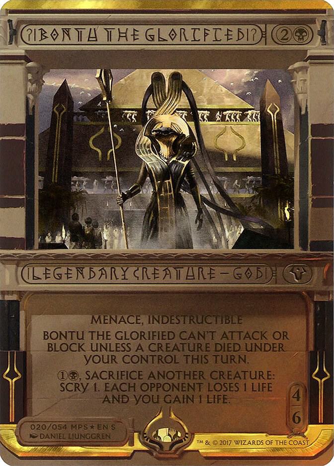 Bontu the Glorified [Masterpiece Series: Amonkhet Invocations] 20