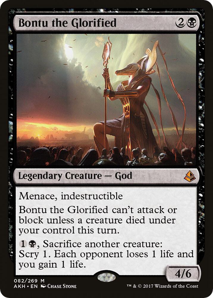 Bontu the Glorified [Amonkhet] 82
