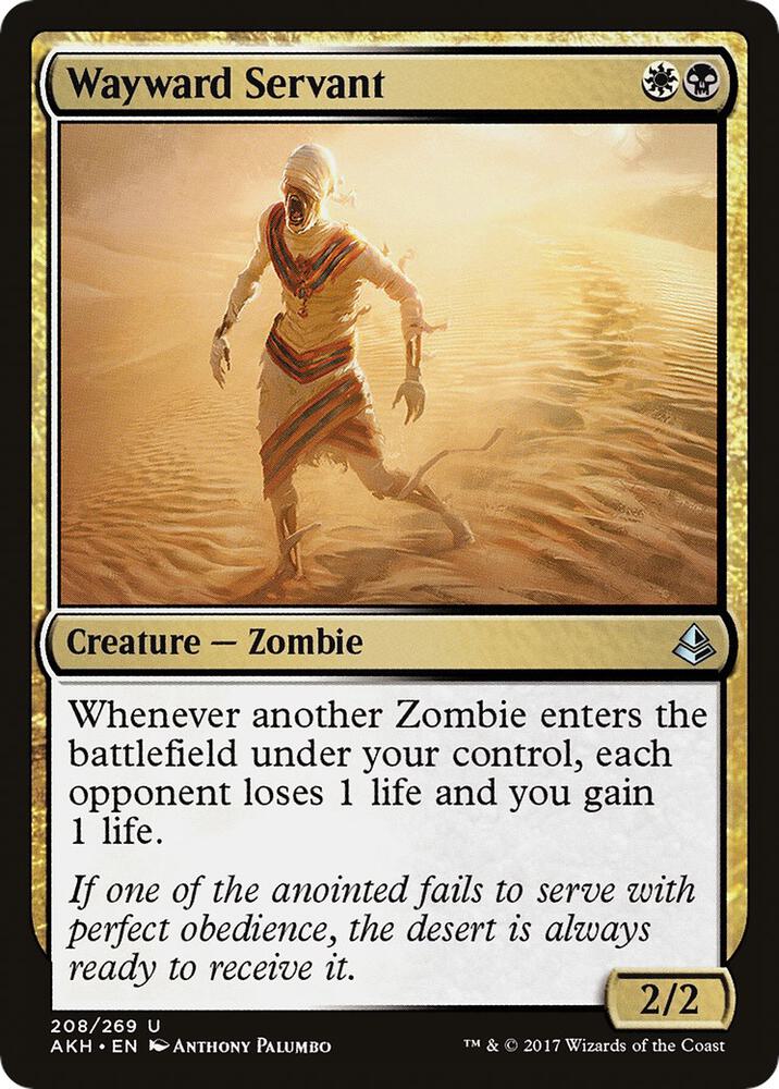 Wayward Servant [Amonkhet] 208