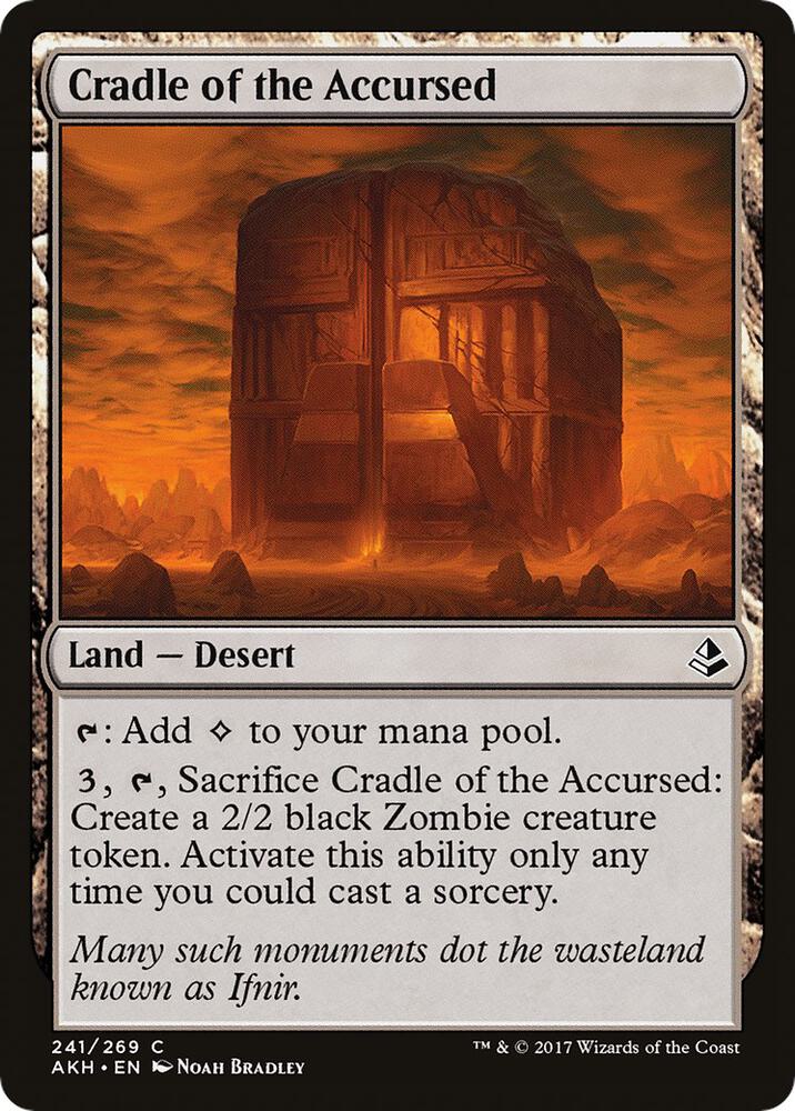 Cradle of the Accursed [Amonkhet] 241