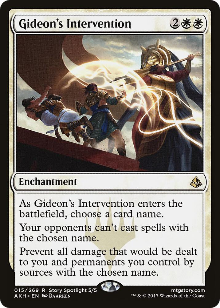 Gideon's Intervention [Amonkhet] 15