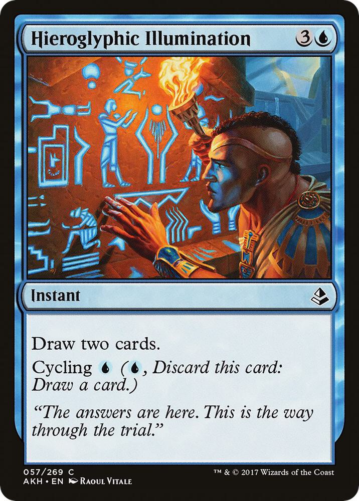 Hieroglyphic Illumination [Amonkhet] 57
