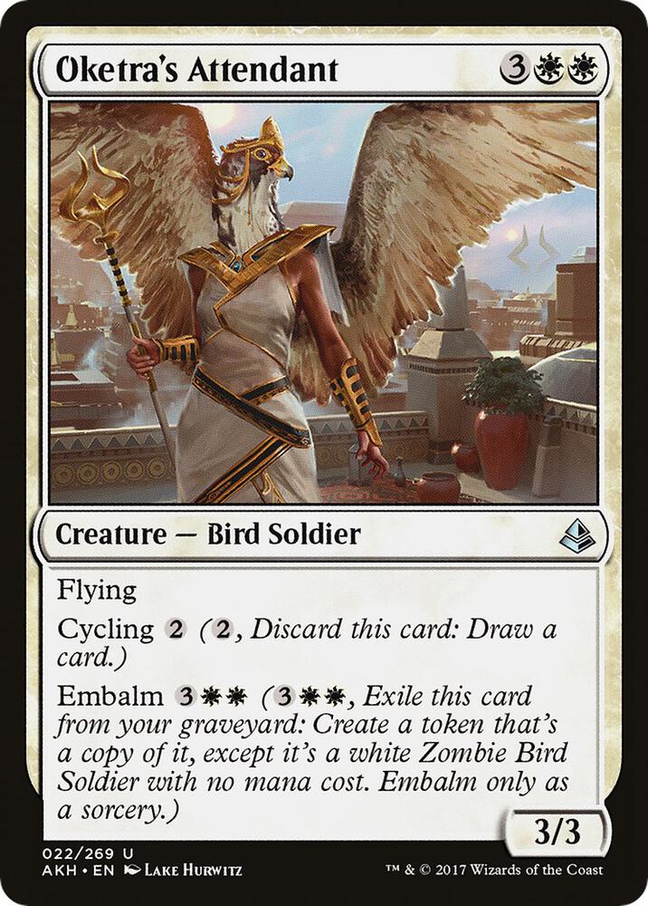 Oketra's Attendant [Amonkhet] 22