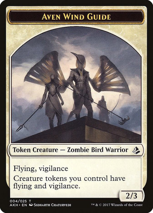 Aven Wind Guide Token [Amonkhet] 4