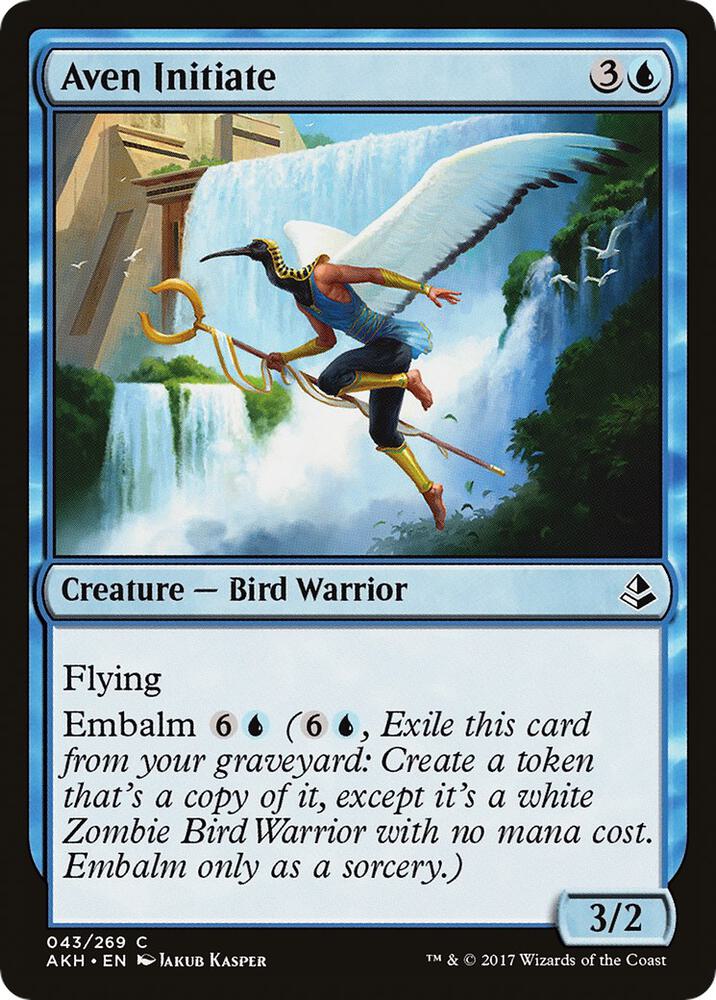 Aven Initiate [Amonkhet] 43