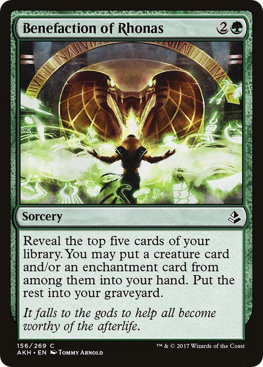 Benefaction of Rhonas [Amonkhet] 156