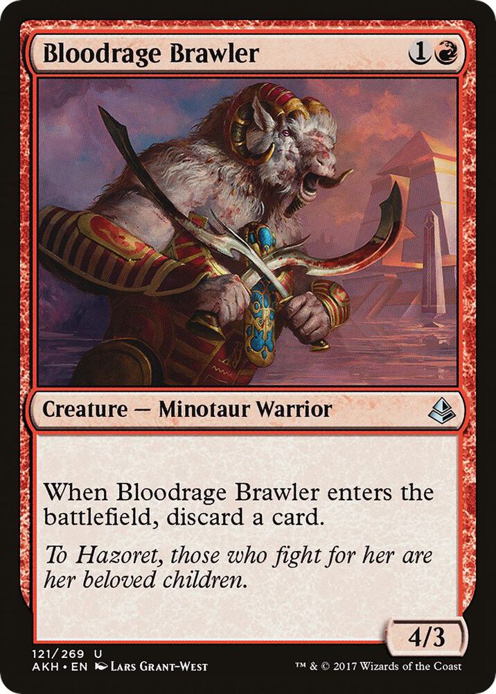 Bloodrage Brawler [Amonkhet] 121