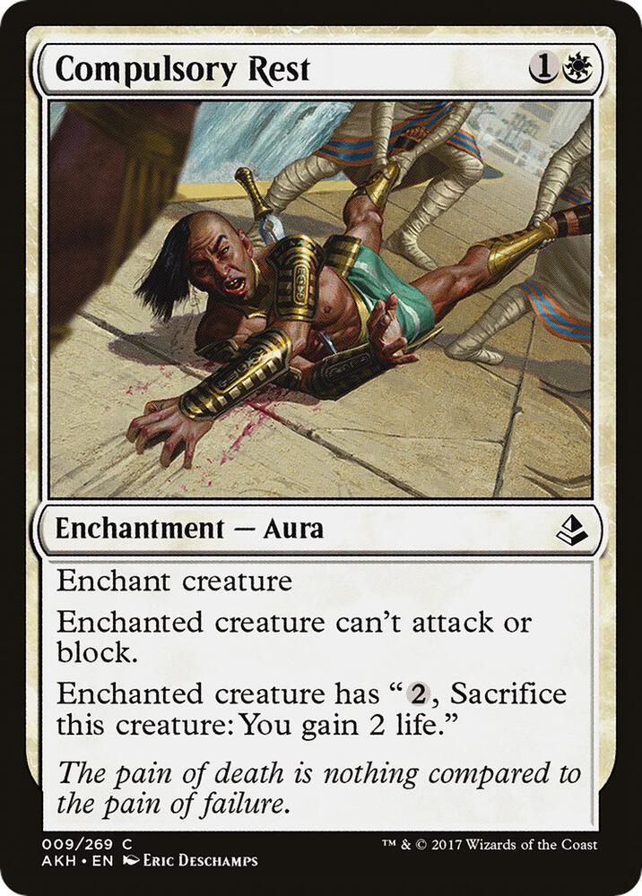 Compulsory Rest [Amonkhet] 9