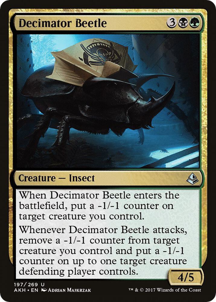 Decimator Beetle [Amonkhet] 197