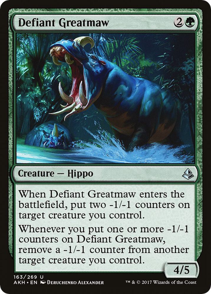 Defiant Greatmaw [Amonkhet] 163