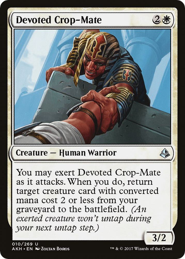 Devoted Crop-Mate [Amonkhet] 10