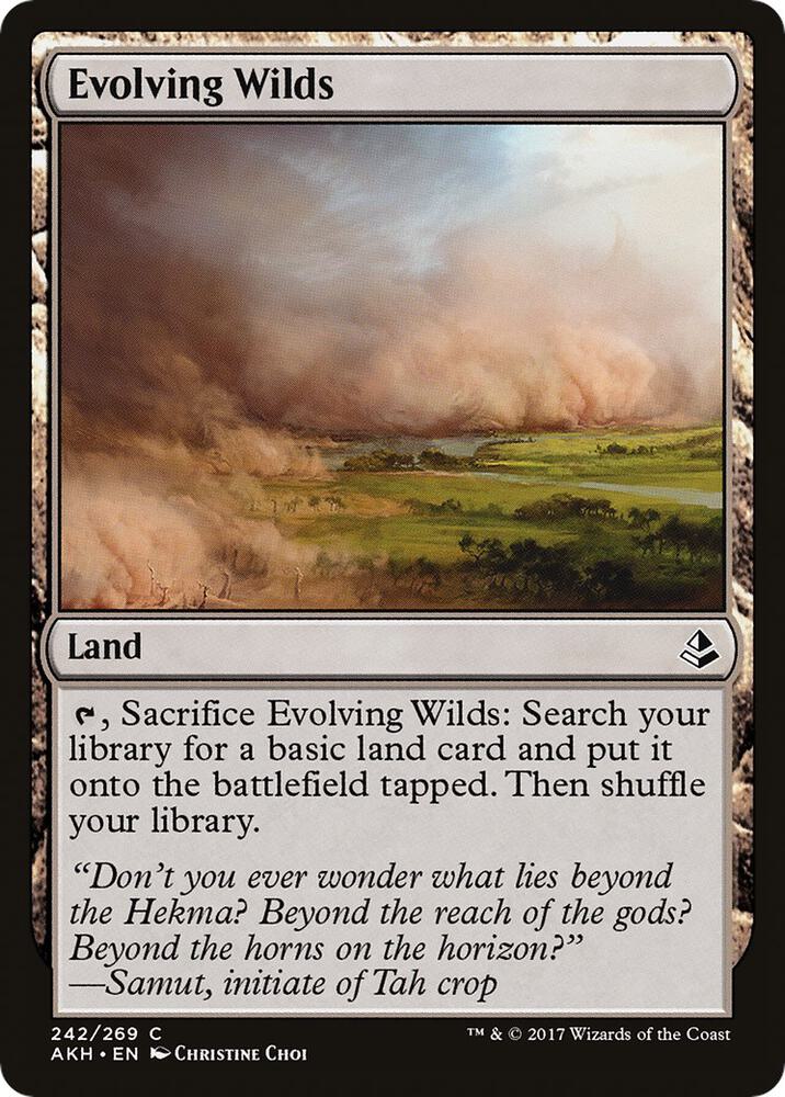 Evolving Wilds [Amonkhet] 242