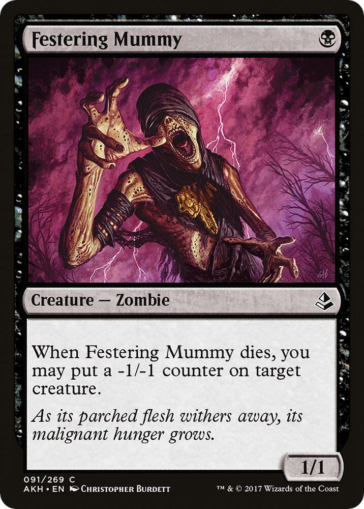 Festering Mummy [Amonkhet] 91