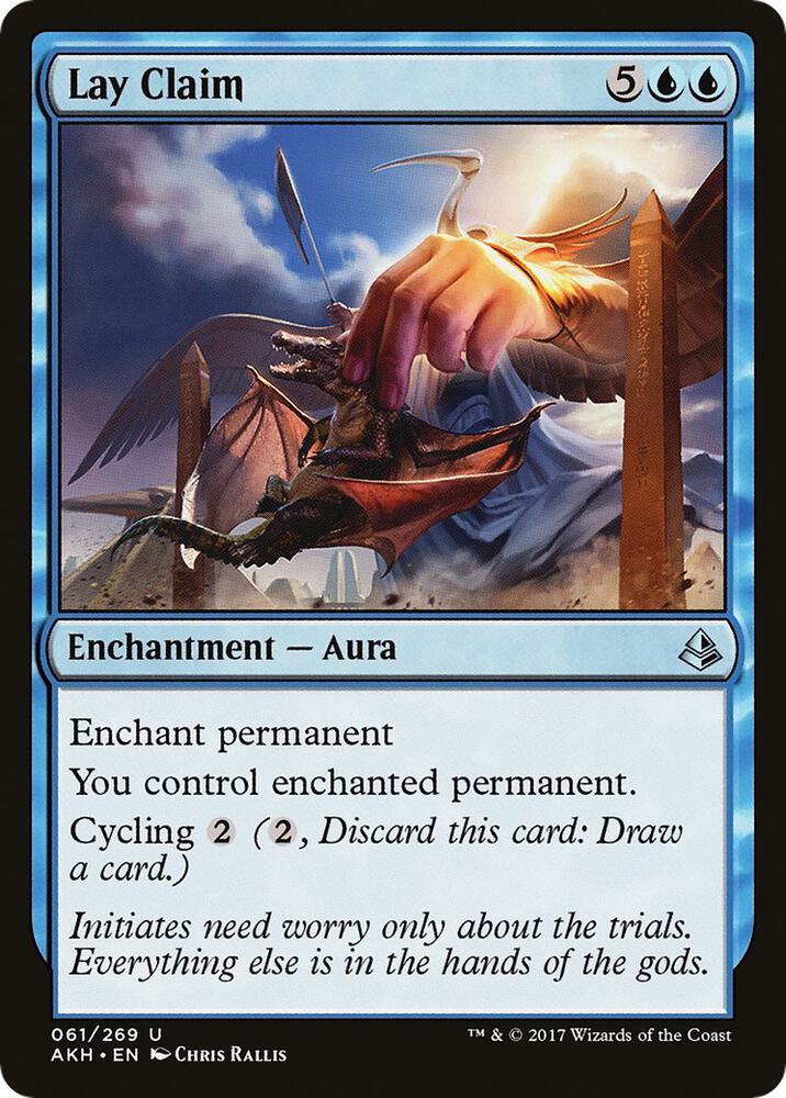 Lay Claim [Amonkhet] 61