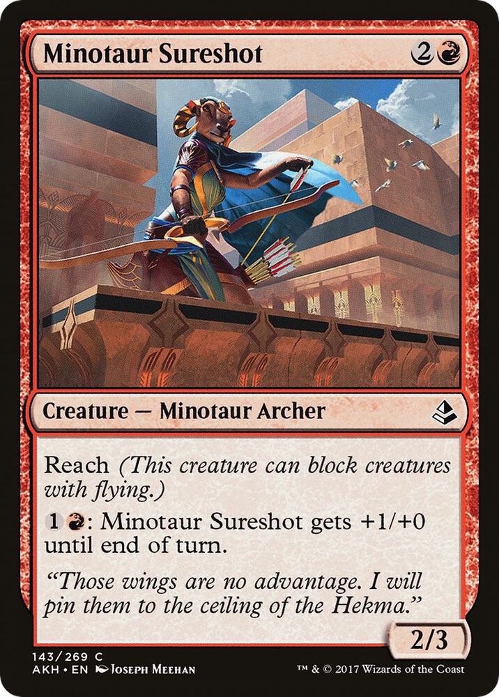 Minotaur Sureshot [Amonkhet] 143