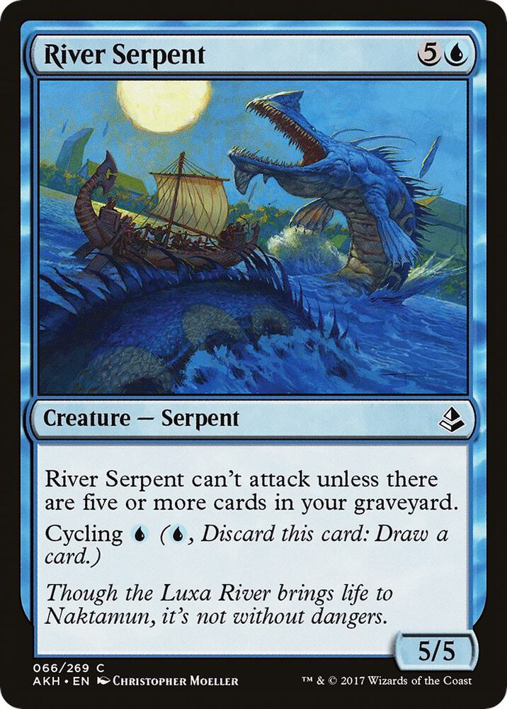 River Serpent [Amonkhet] 66